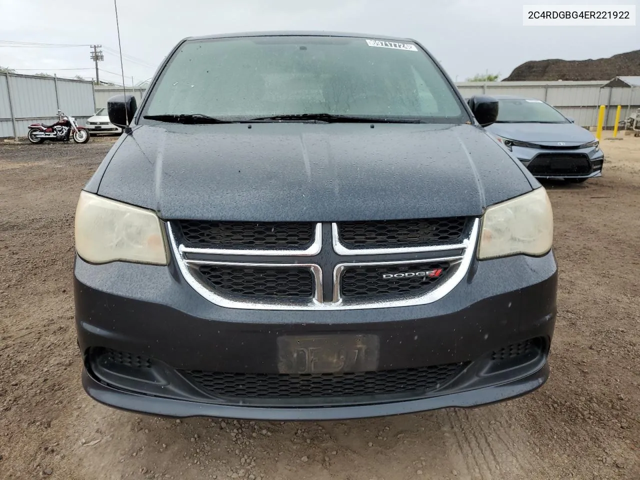 2C4RDGBG4ER221922 2014 Dodge Grand Caravan Se