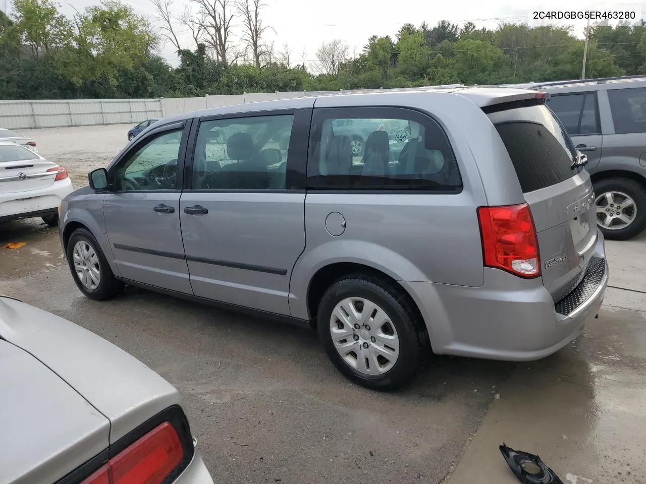 2014 Dodge Grand Caravan Se VIN: 2C4RDGBG5ER463280 Lot: 69847184