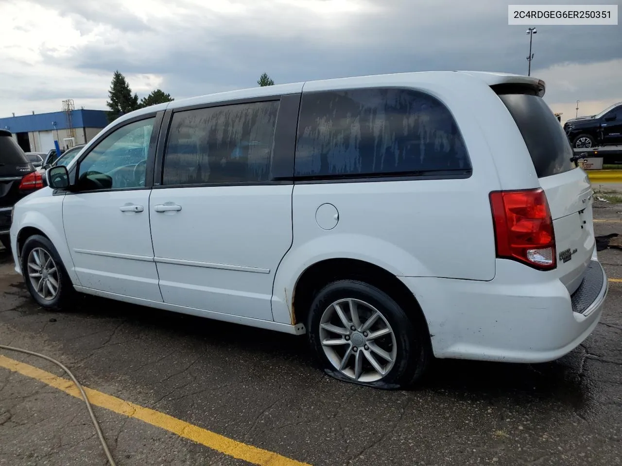 2014 Dodge Grand Caravan R/T VIN: 2C4RDGEG6ER250351 Lot: 70014844