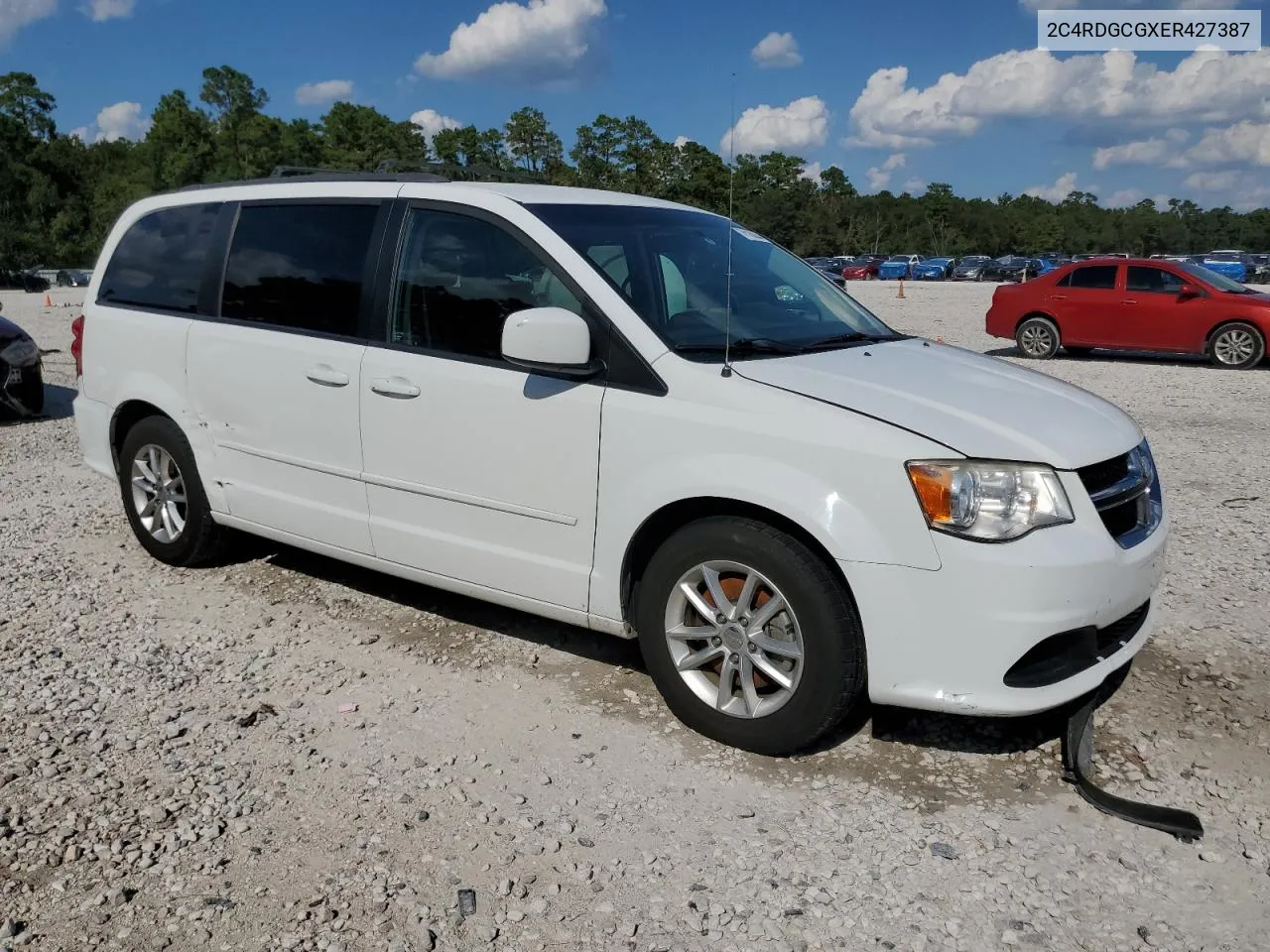 2014 Dodge Grand Caravan Sxt VIN: 2C4RDGCGXER427387 Lot: 70138344