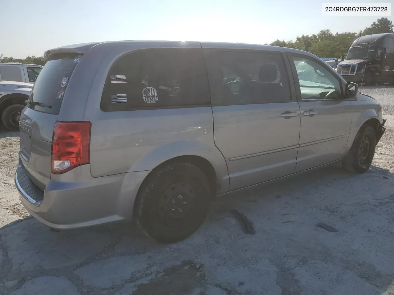 2C4RDGBG7ER473728 2014 Dodge Grand Caravan Se