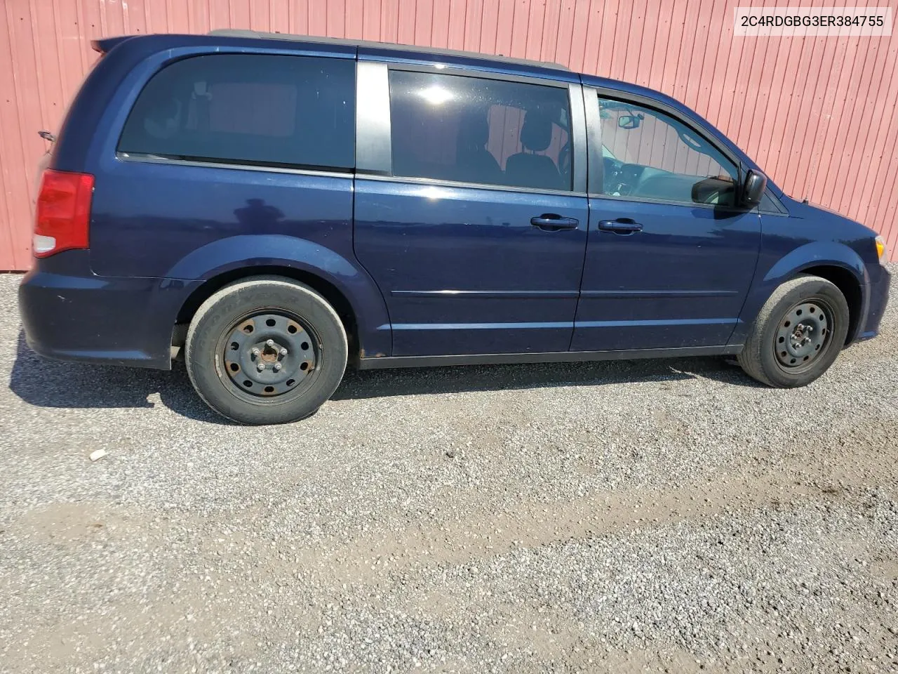 2014 Dodge Grand Caravan Se VIN: 2C4RDGBG3ER384755 Lot: 70250014