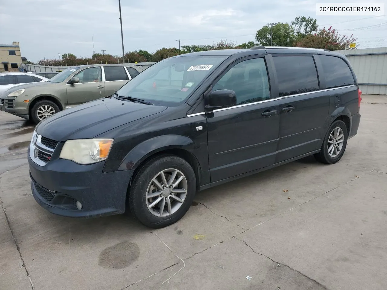 2014 Dodge Grand Caravan Sxt VIN: 2C4RDGCG1ER474162 Lot: 70299994