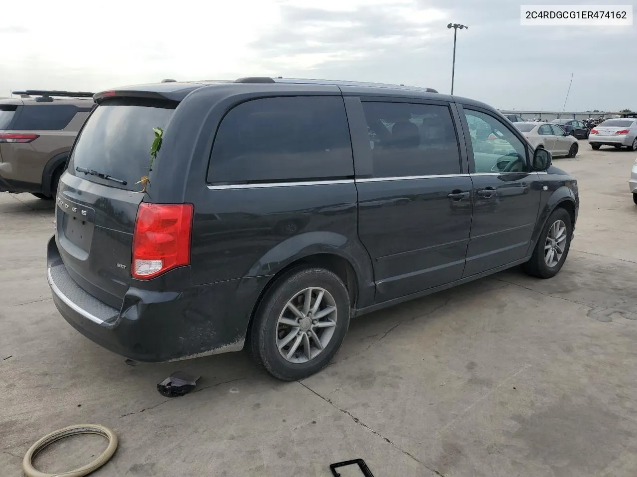 2C4RDGCG1ER474162 2014 Dodge Grand Caravan Sxt