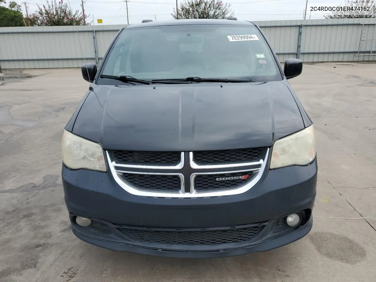 2C4RDGCG1ER474162 2014 Dodge Grand Caravan Sxt