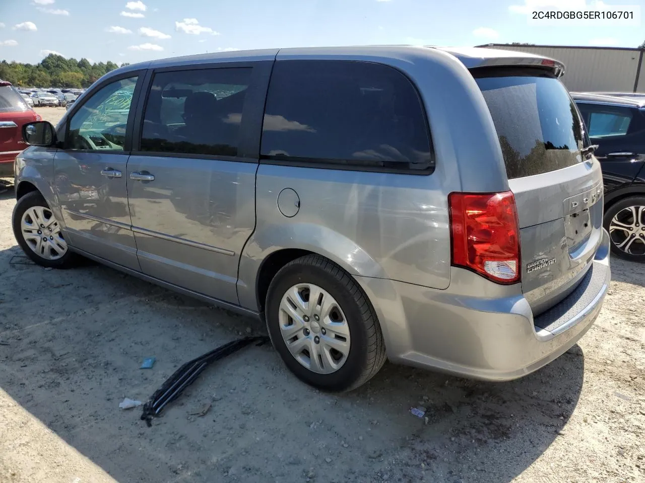 2014 Dodge Grand Caravan Se VIN: 2C4RDGBG5ER106701 Lot: 70347474