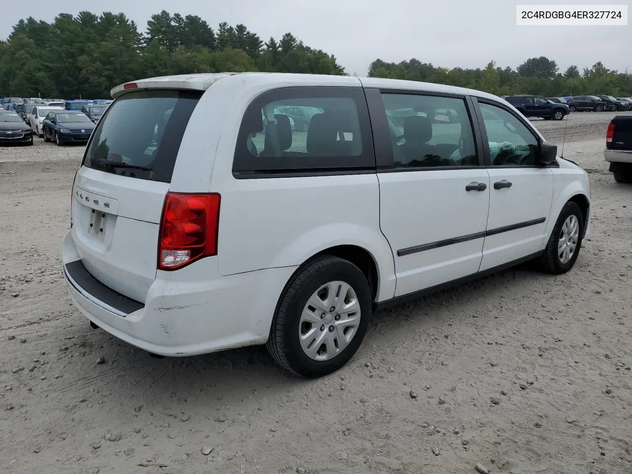 2014 Dodge Grand Caravan Se VIN: 2C4RDGBG4ER327724 Lot: 70385274