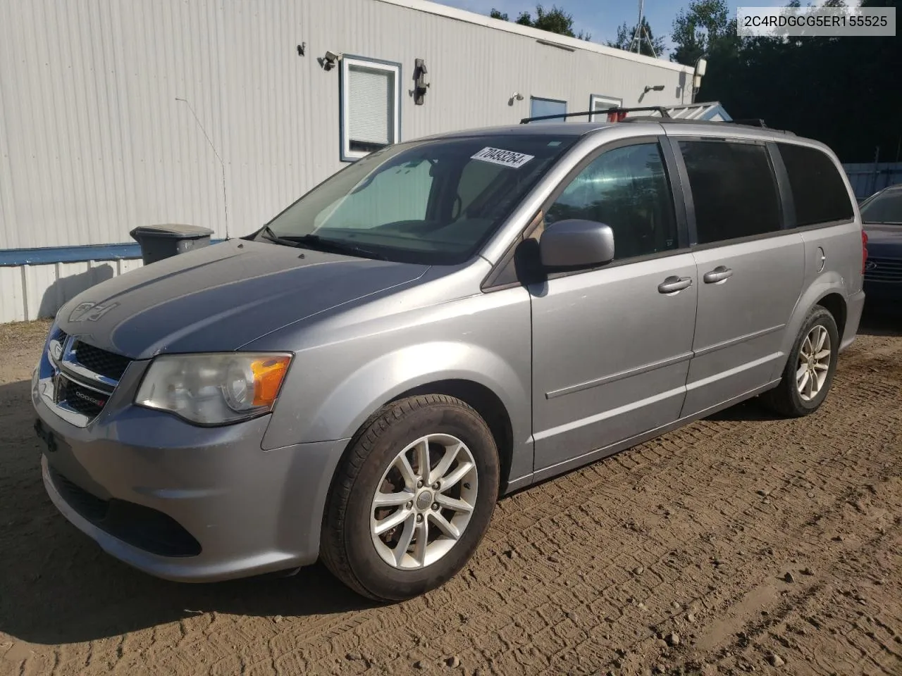 2C4RDGCG5ER155525 2014 Dodge Grand Caravan Sxt