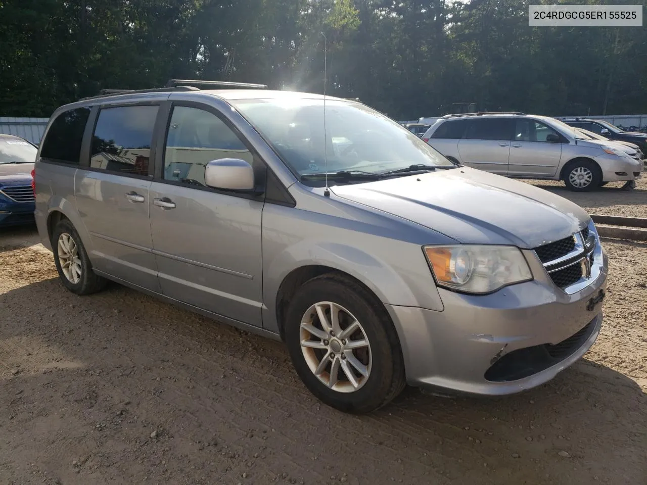 2014 Dodge Grand Caravan Sxt VIN: 2C4RDGCG5ER155525 Lot: 70493264