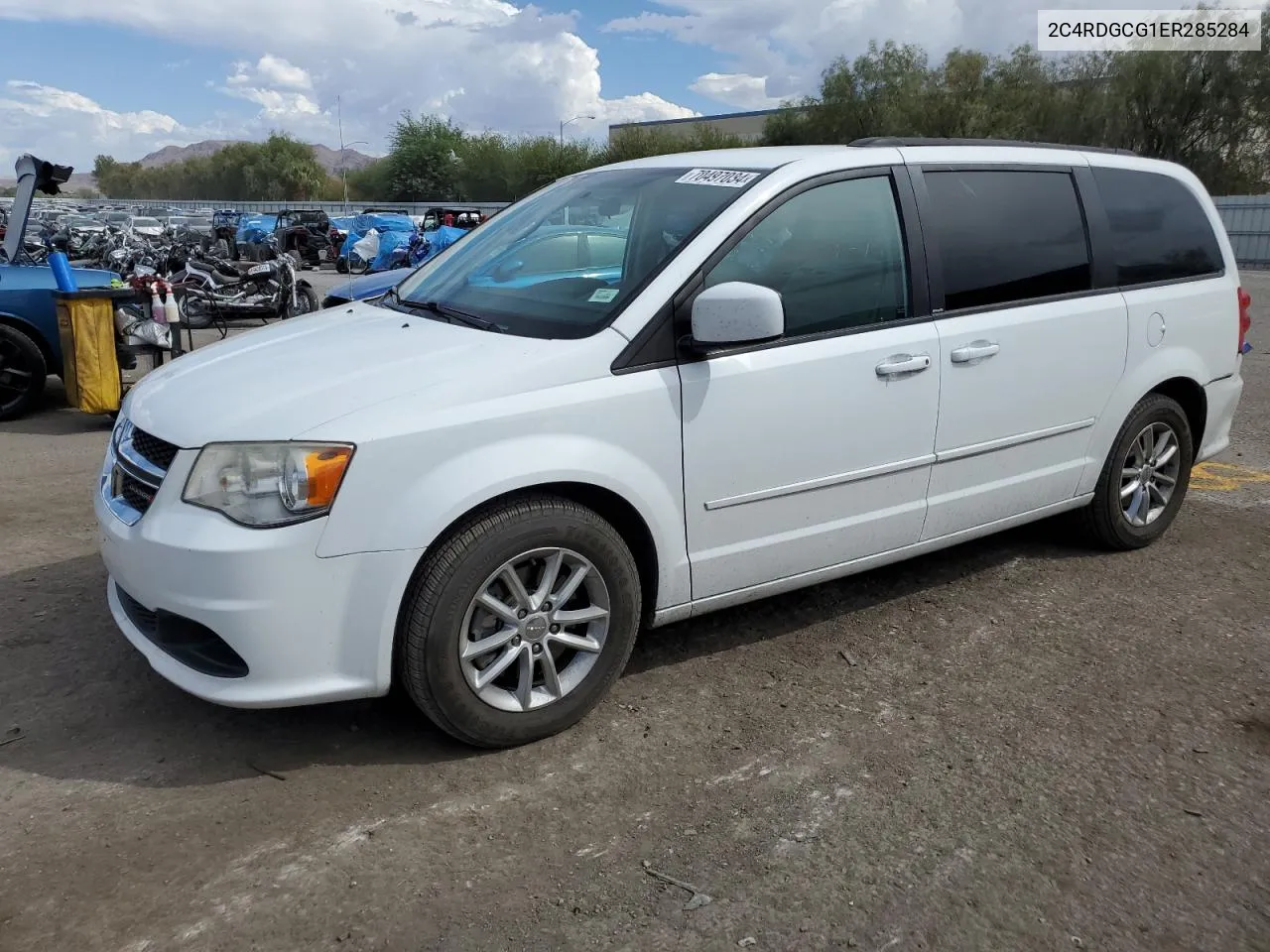 2014 Dodge Grand Caravan Sxt VIN: 2C4RDGCG1ER285284 Lot: 70497034