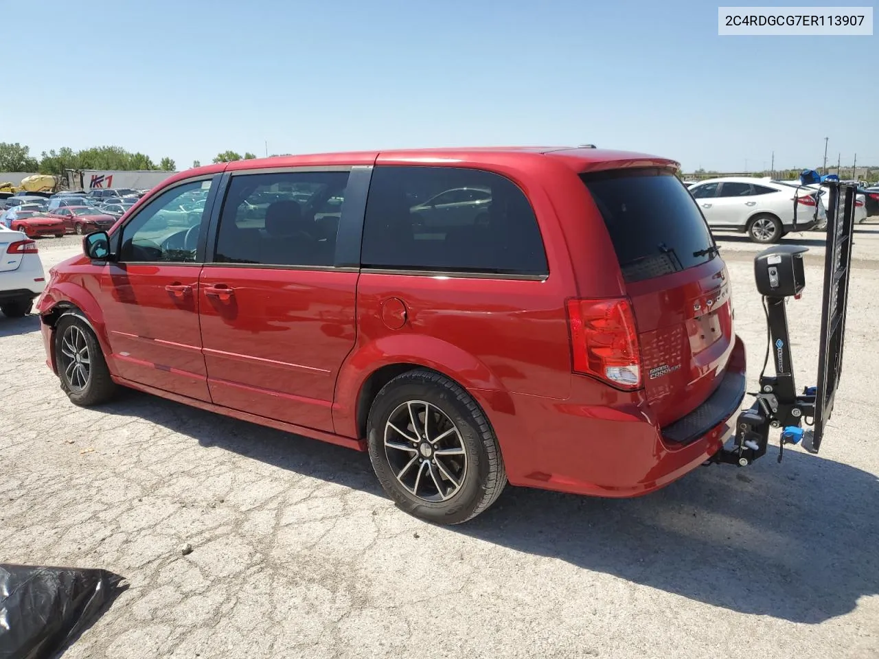 2014 Dodge Grand Caravan Sxt VIN: 2C4RDGCG7ER113907 Lot: 70640664