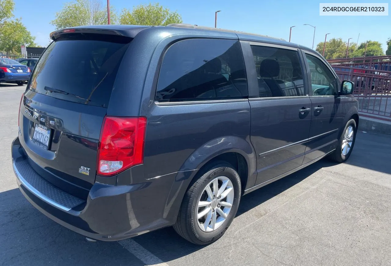 2014 Dodge Grand Caravan Sxt VIN: 2C4RDGCG6ER210323 Lot: 70874724