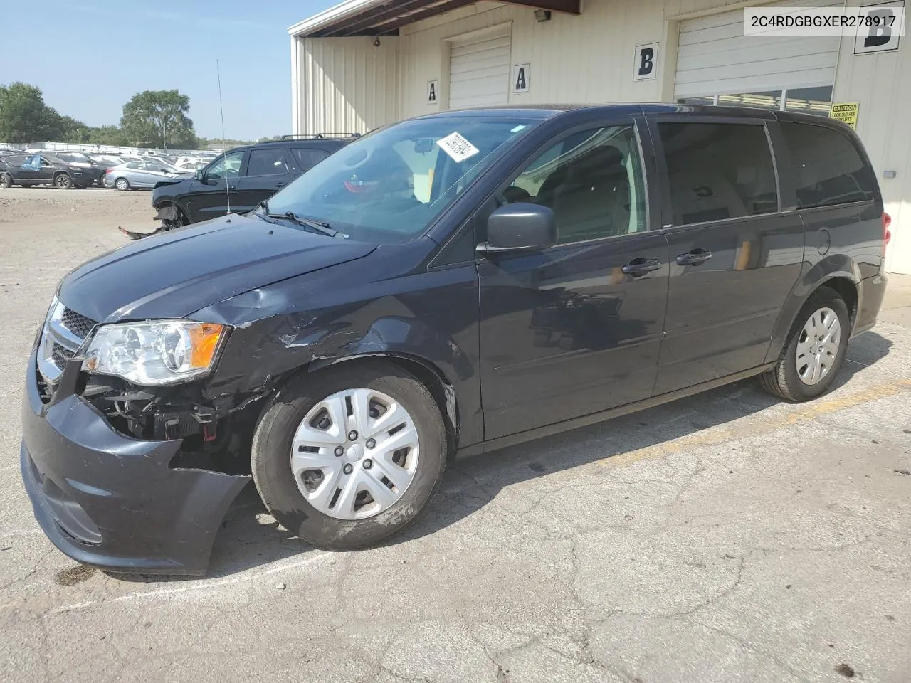 2C4RDGBGXER278917 2014 Dodge Grand Caravan Se