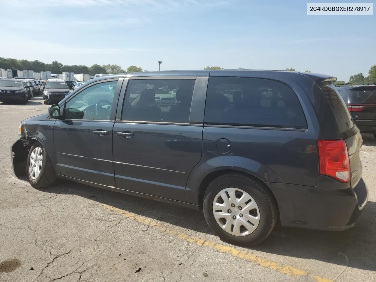 2014 Dodge Grand Caravan Se VIN: 2C4RDGBGXER278917 Lot: 70903984