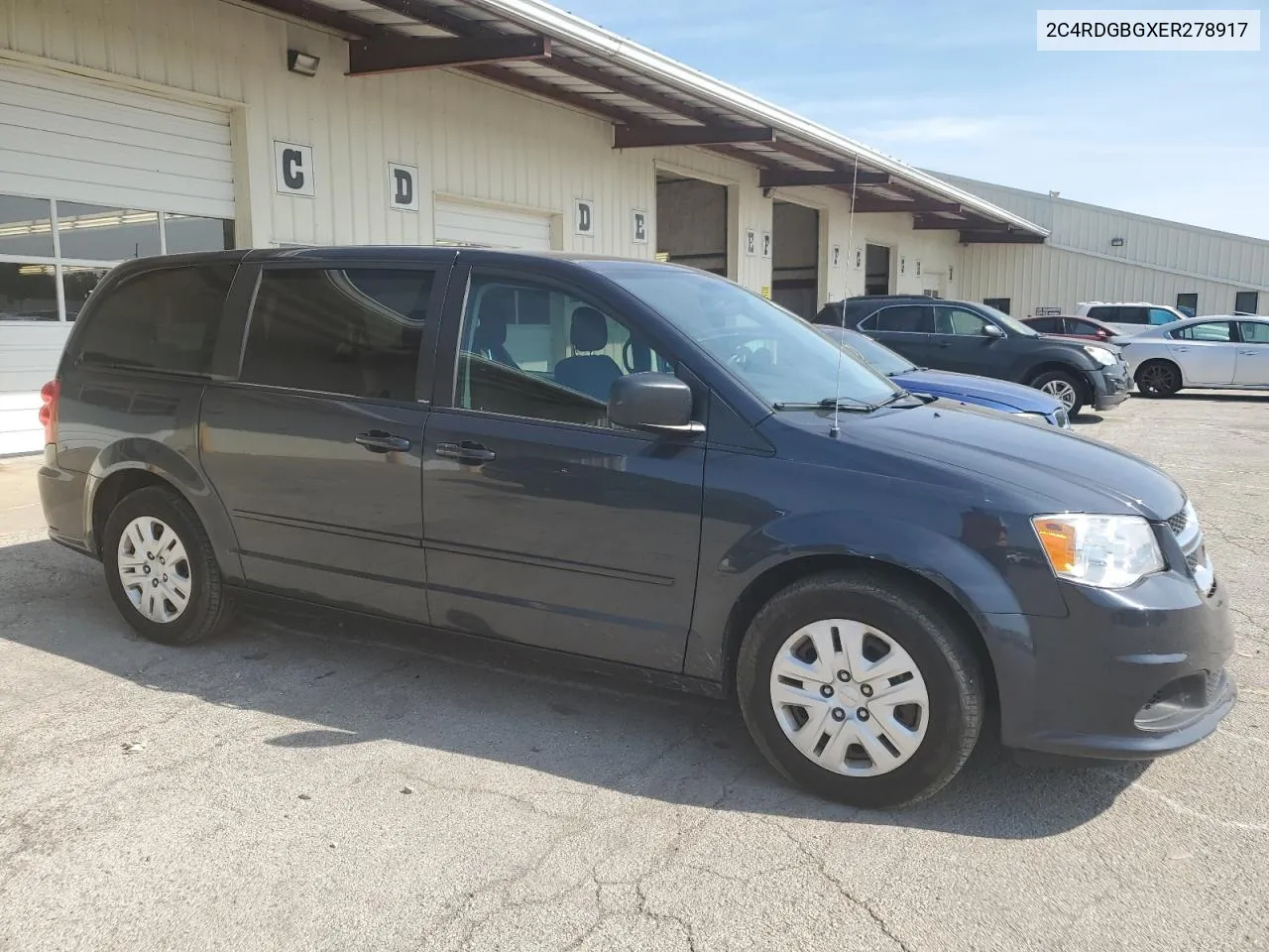 2C4RDGBGXER278917 2014 Dodge Grand Caravan Se