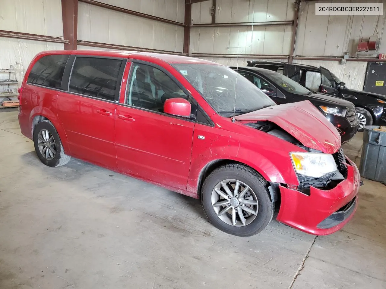 2C4RDGBG3ER227811 2014 Dodge Grand Caravan Se