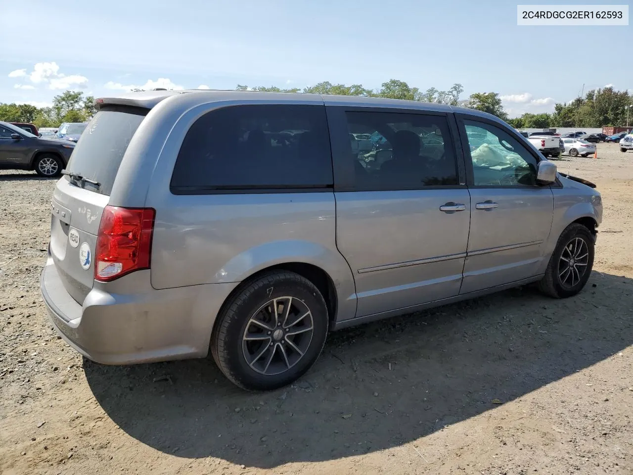 2014 Dodge Grand Caravan Sxt VIN: 2C4RDGCG2ER162593 Lot: 71227244