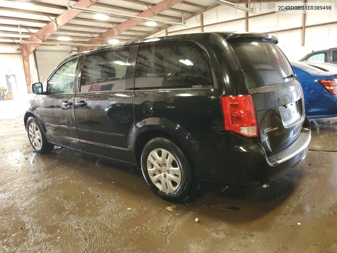 2014 Dodge Grand Caravan Se VIN: 2C4RDGBG1ER389498 Lot: 71234134