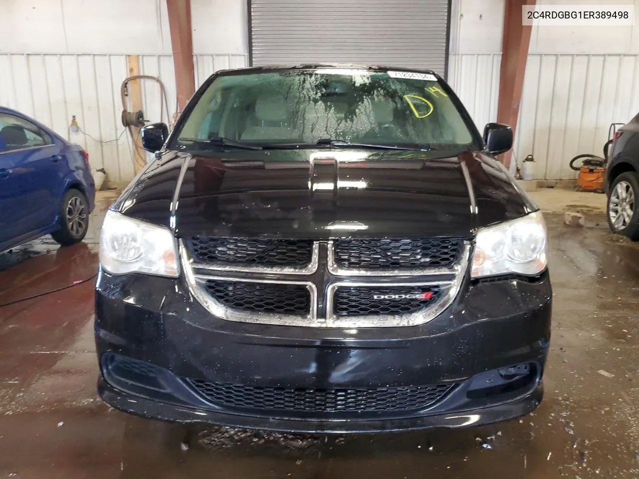 2014 Dodge Grand Caravan Se VIN: 2C4RDGBG1ER389498 Lot: 71234134