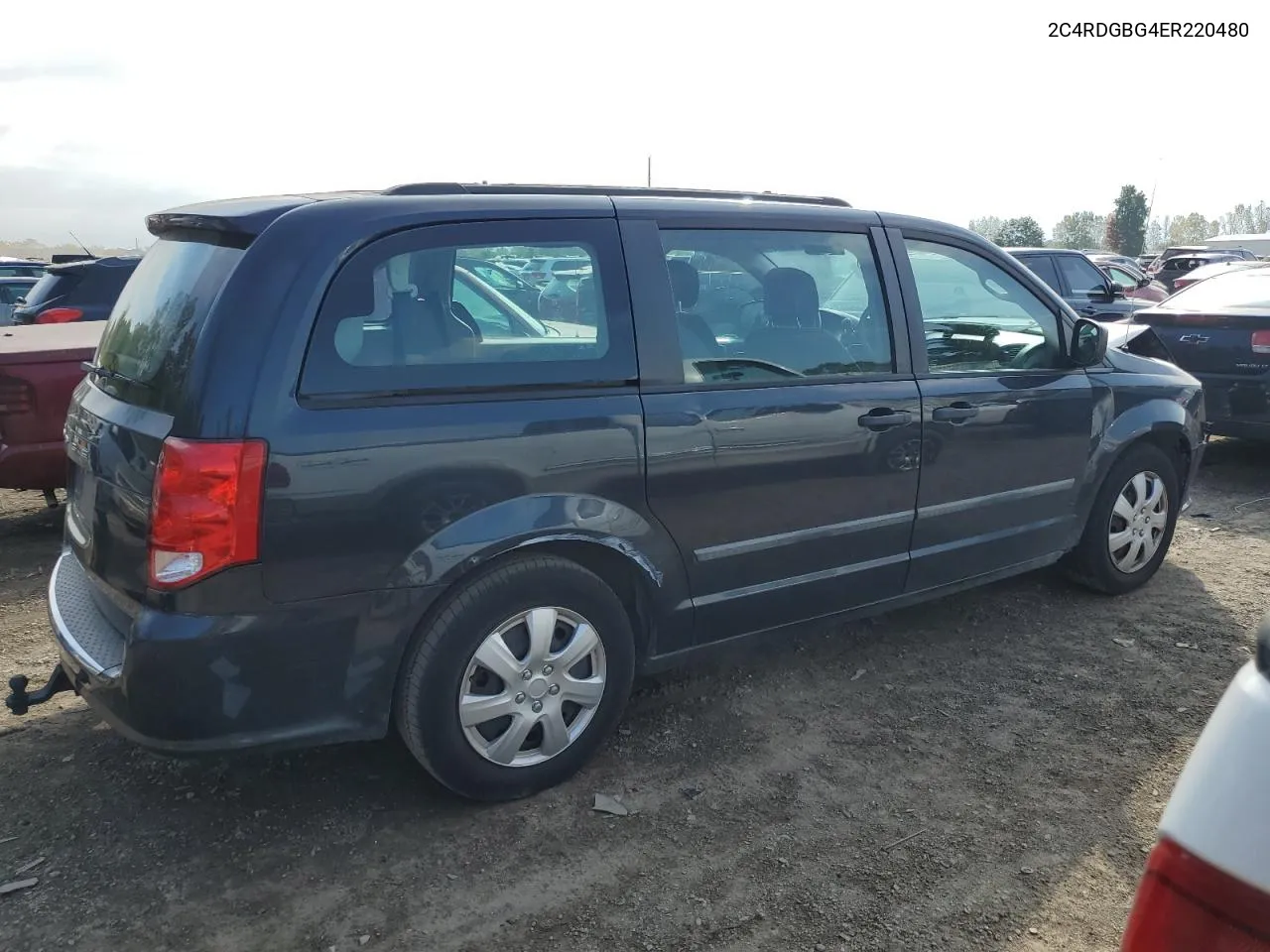 2014 Dodge Grand Caravan Se VIN: 2C4RDGBG4ER220480 Lot: 71238064