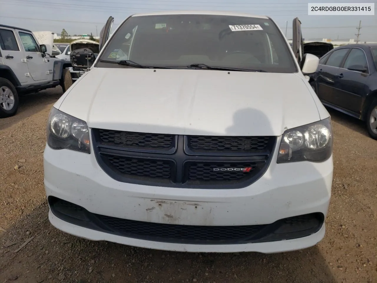 2C4RDGBG0ER331415 2014 Dodge Grand Caravan Se