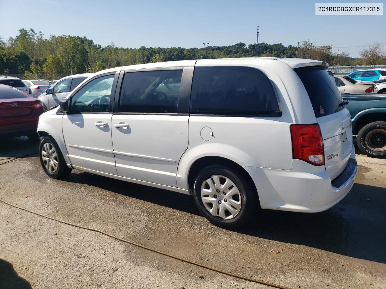 2014 Dodge Grand Caravan Se VIN: 2C4RDGBGXER417315 Lot: 71565364