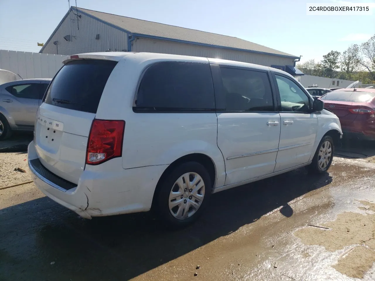 2014 Dodge Grand Caravan Se VIN: 2C4RDGBGXER417315 Lot: 71565364