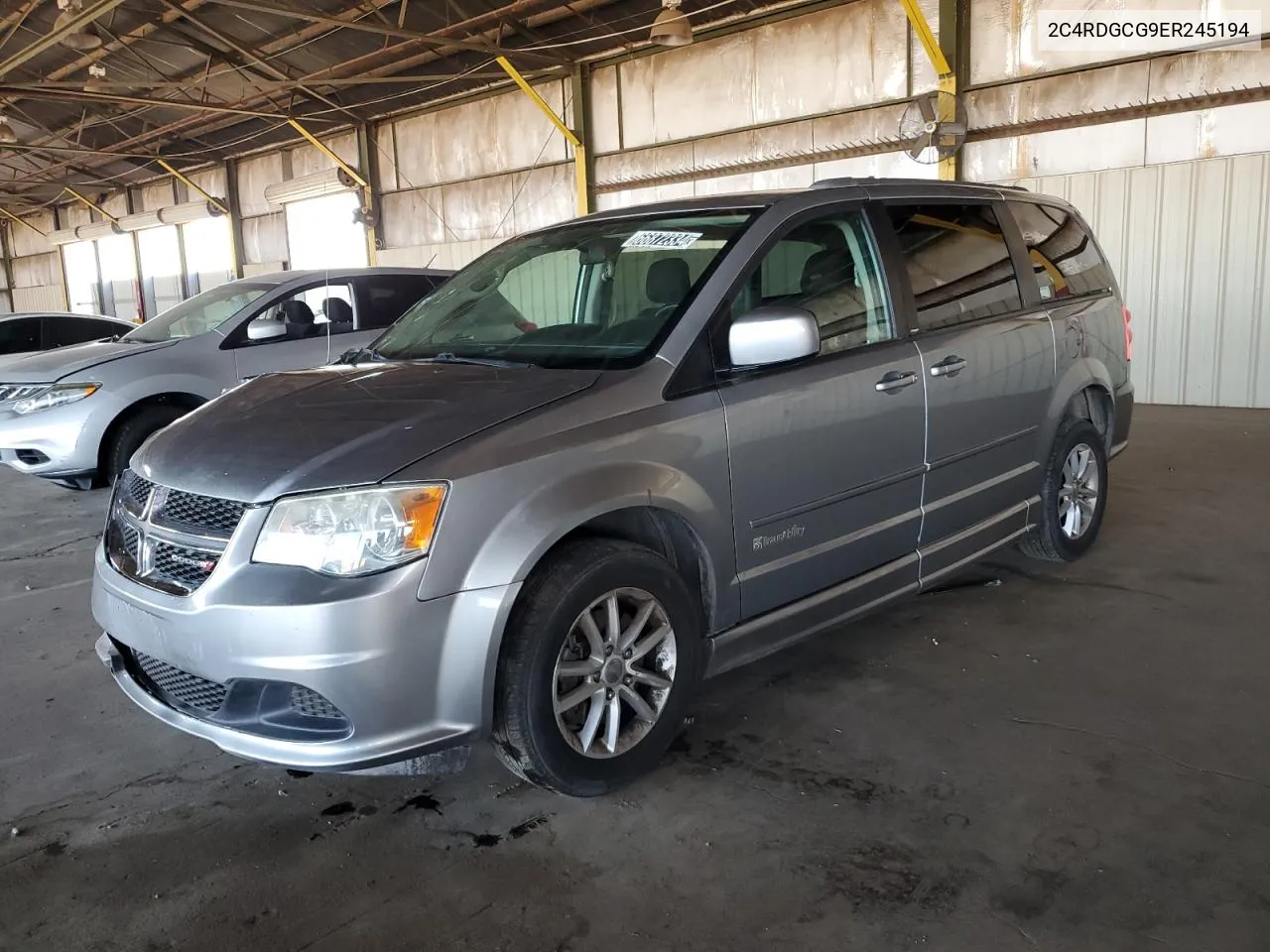 2014 Dodge Grand Caravan Sxt VIN: 2C4RDGCG9ER245194 Lot: 71665434