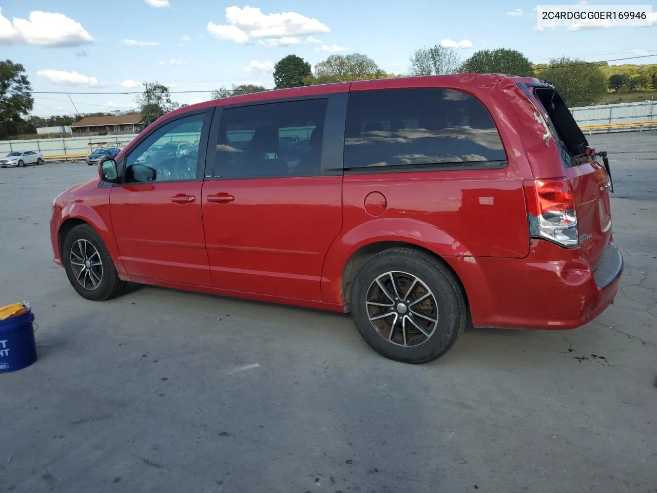 2014 Dodge Grand Caravan Sxt VIN: 2C4RDGCG0ER169946 Lot: 71726064