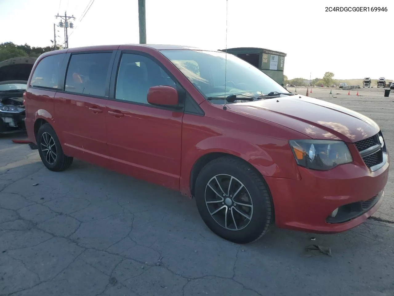 2C4RDGCG0ER169946 2014 Dodge Grand Caravan Sxt