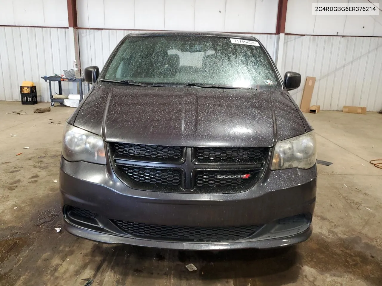 2014 Dodge Grand Caravan Se VIN: 2C4RDGBG6ER376214 Lot: 71749034