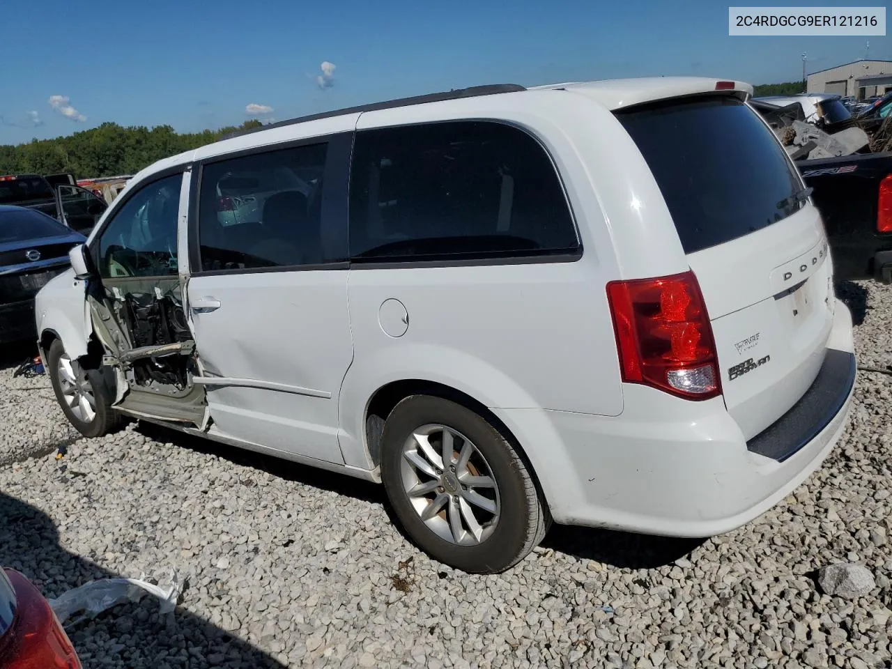 2C4RDGCG9ER121216 2014 Dodge Grand Caravan Sxt