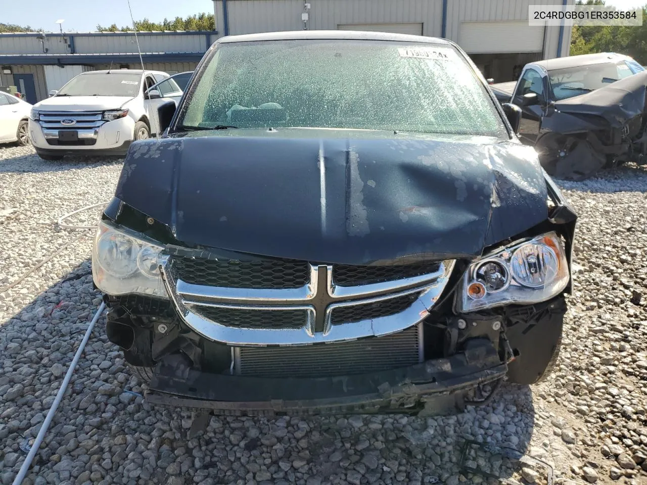 2014 Dodge Grand Caravan Se VIN: 2C4RDGBG1ER353584 Lot: 71950334