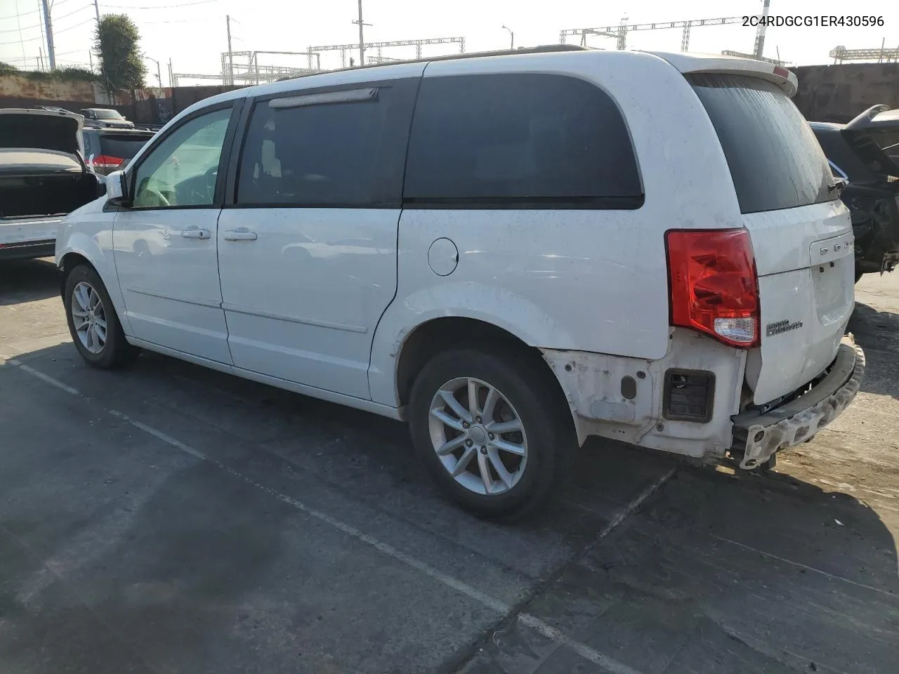 2014 Dodge Grand Caravan Sxt VIN: 2C4RDGCG1ER430596 Lot: 72000184