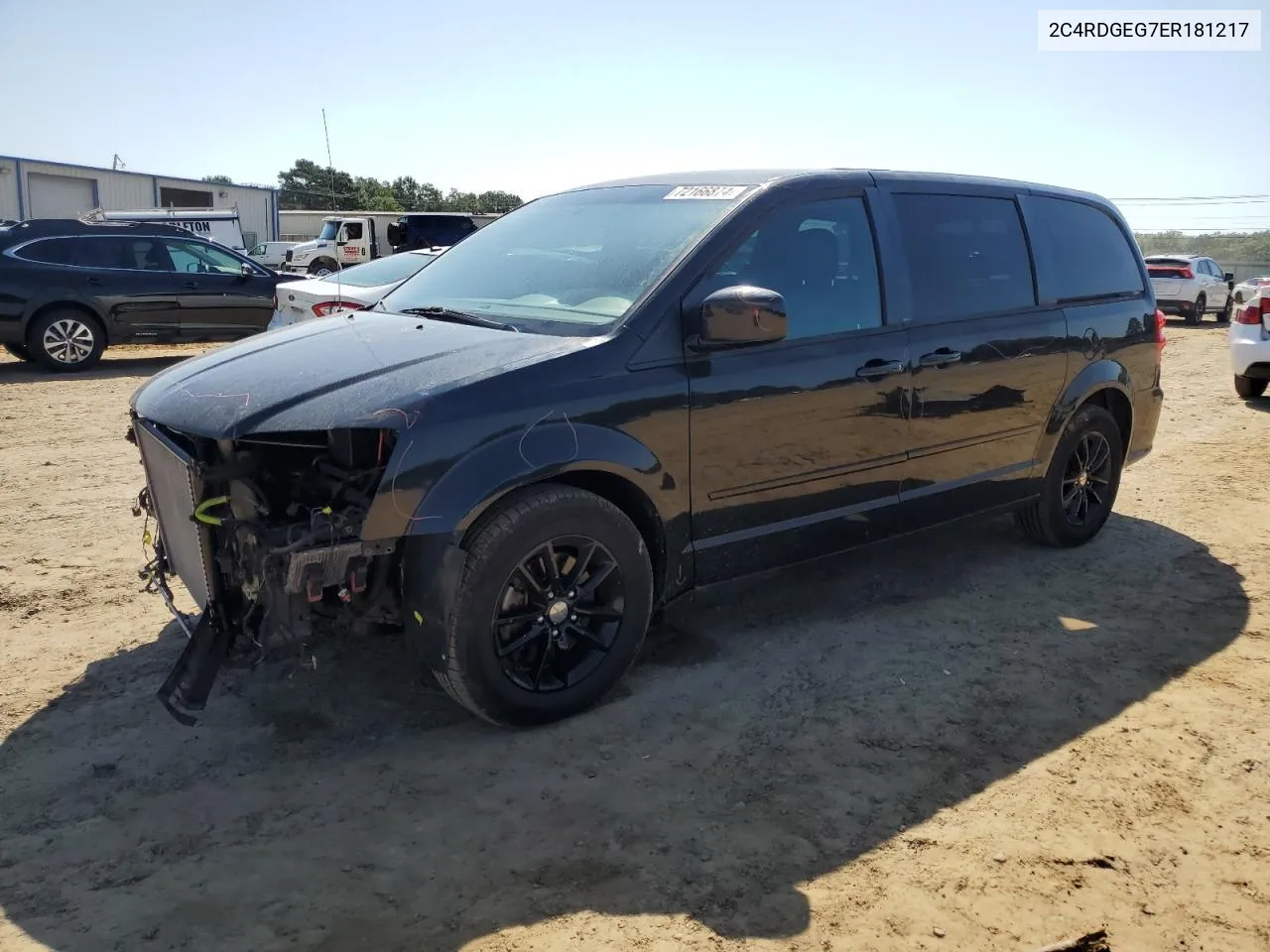 2014 Dodge Grand Caravan R/T VIN: 2C4RDGEG7ER181217 Lot: 72166874