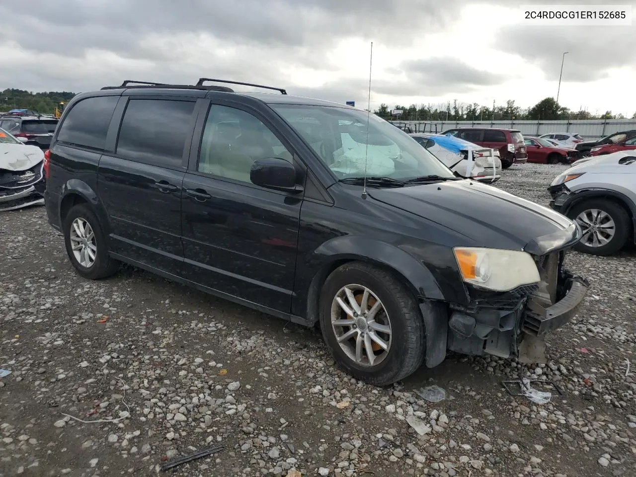 2014 Dodge Grand Caravan Sxt VIN: 2C4RDGCG1ER152685 Lot: 72357714