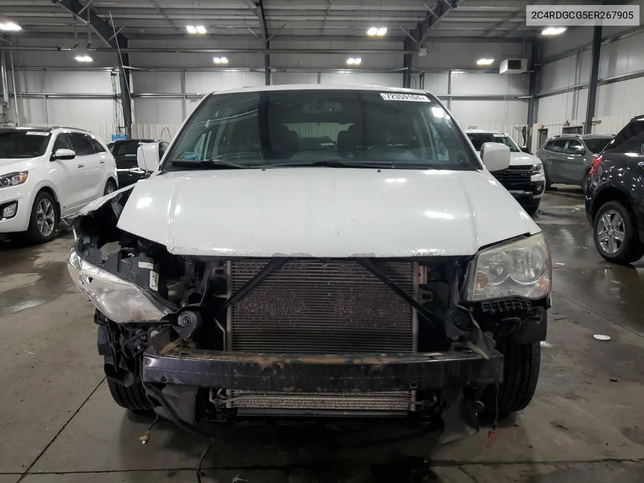 2C4RDGCG5ER267905 2014 Dodge Grand Caravan Sxt