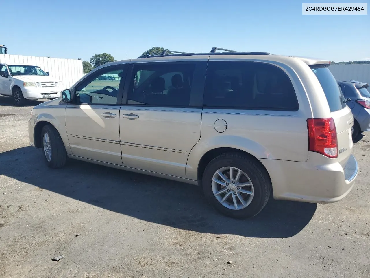 2014 Dodge Grand Caravan Sxt VIN: 2C4RDGCG7ER429484 Lot: 72465204