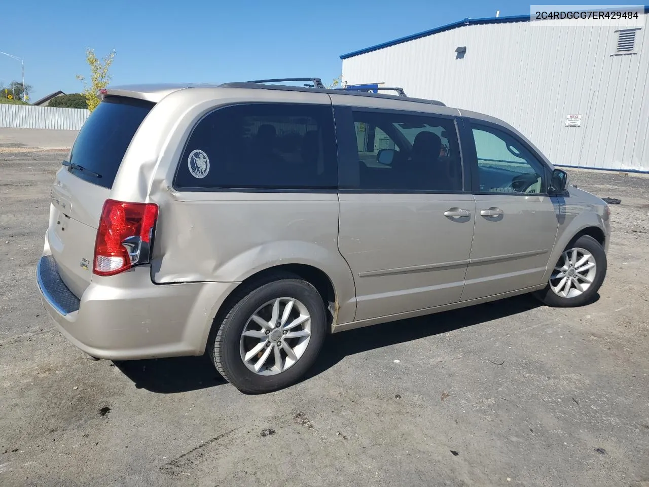 2C4RDGCG7ER429484 2014 Dodge Grand Caravan Sxt