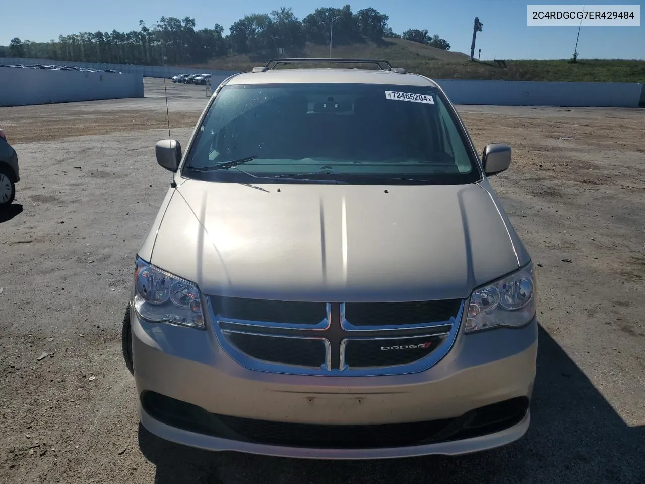 2C4RDGCG7ER429484 2014 Dodge Grand Caravan Sxt