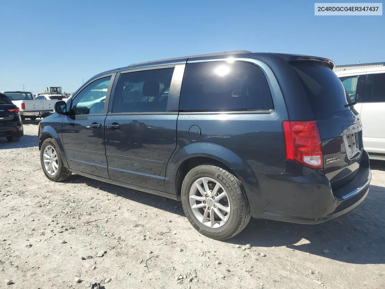 2014 Dodge Grand Caravan Sxt VIN: 2C4RDGCG4ER347437 Lot: 72596644