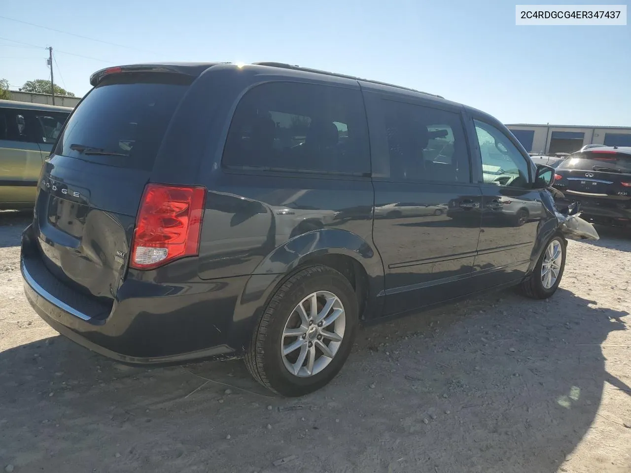 2C4RDGCG4ER347437 2014 Dodge Grand Caravan Sxt