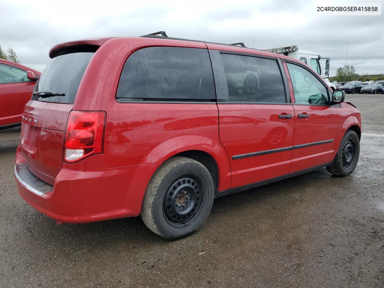 2014 Dodge Grand Caravan Se VIN: 2C4RDGBG5ER415858 Lot: 72618414