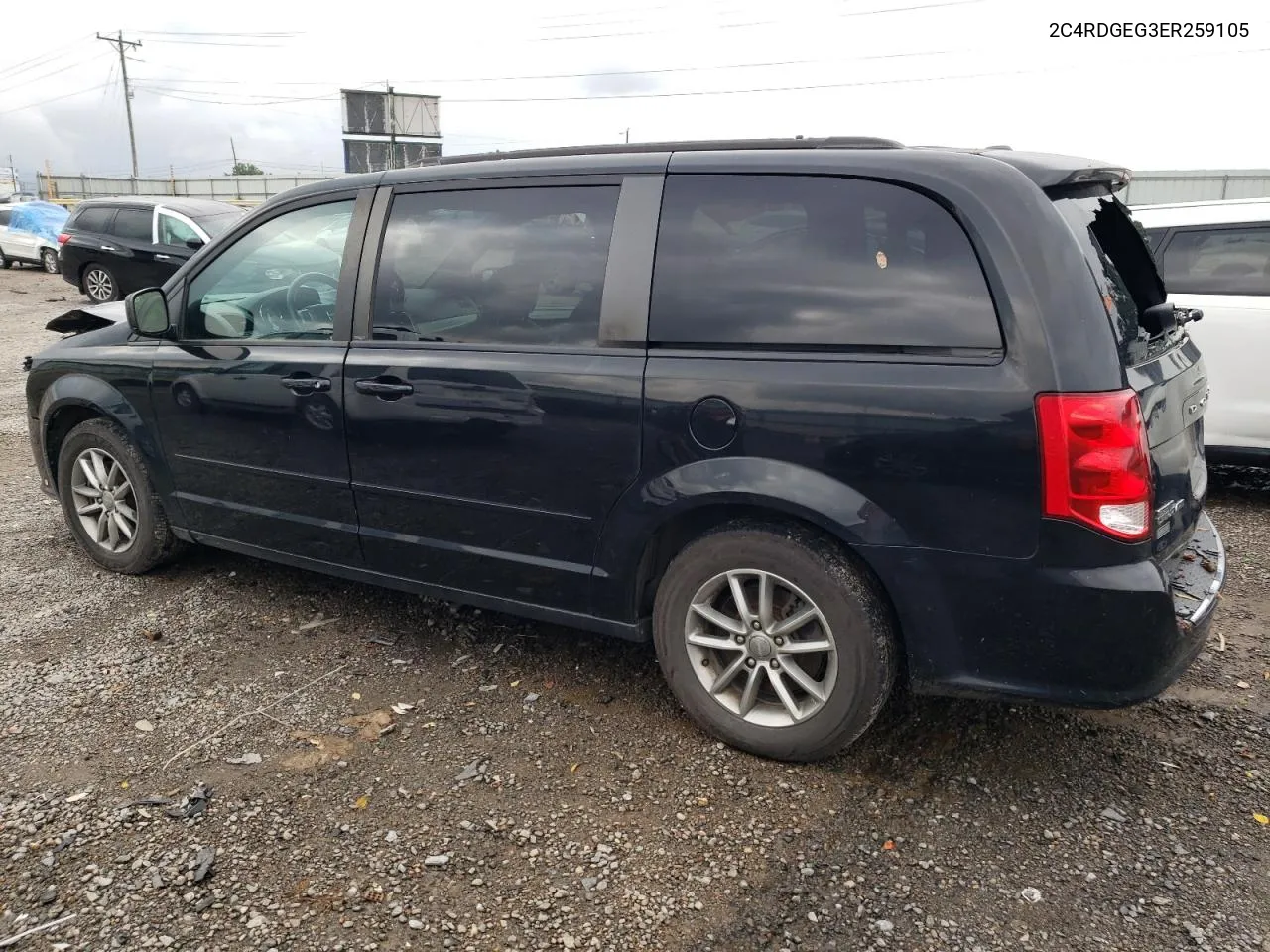 2014 Dodge Grand Caravan R/T VIN: 2C4RDGEG3ER259105 Lot: 72717414