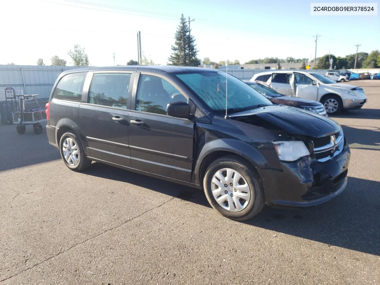 2014 Dodge Grand Caravan Se VIN: 2C4RDGBG9ER378524 Lot: 72927684