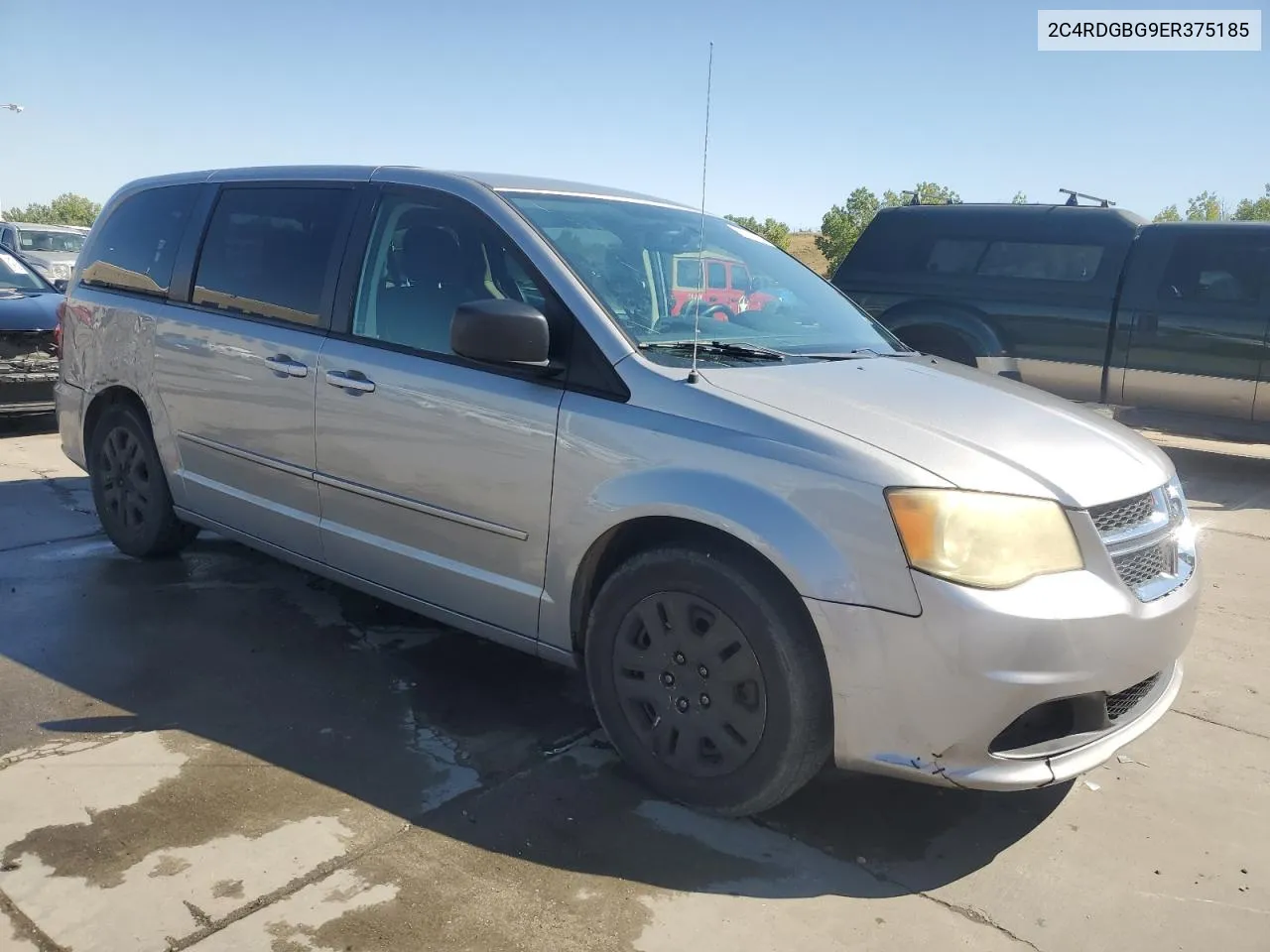 2C4RDGBG9ER375185 2014 Dodge Grand Caravan Se