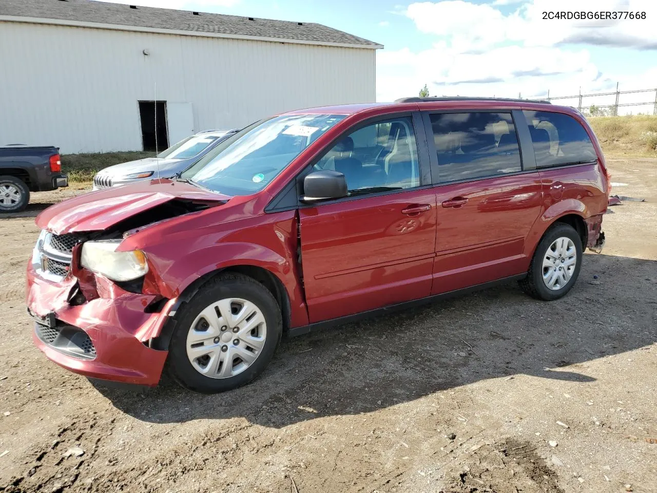 2014 Dodge Grand Caravan Se VIN: 2C4RDGBG6ER377668 Lot: 73168004