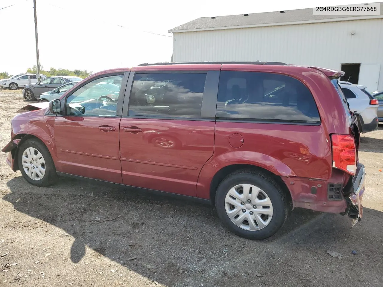 2C4RDGBG6ER377668 2014 Dodge Grand Caravan Se