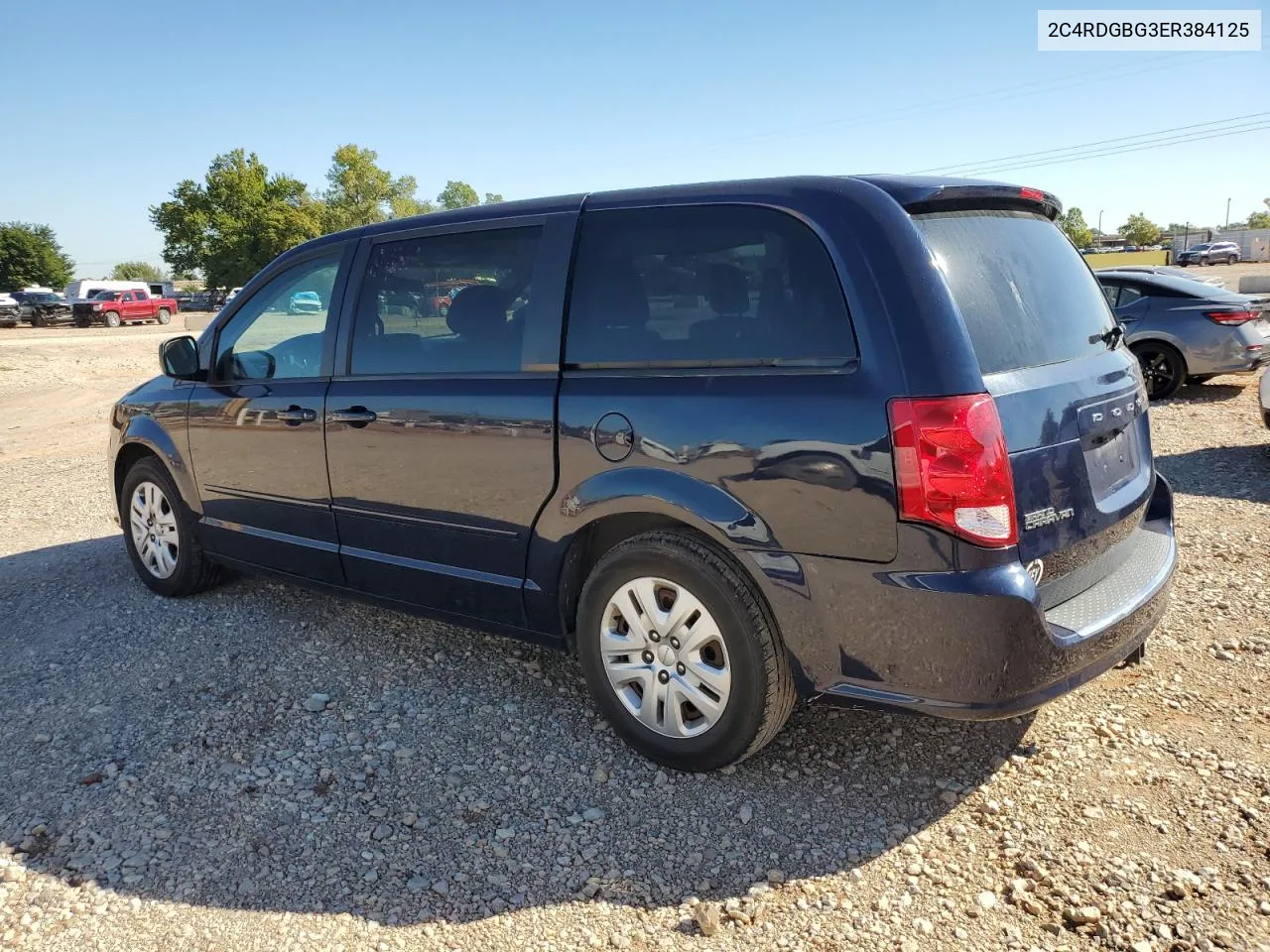 2014 Dodge Grand Caravan Se VIN: 2C4RDGBG3ER384125 Lot: 73246544