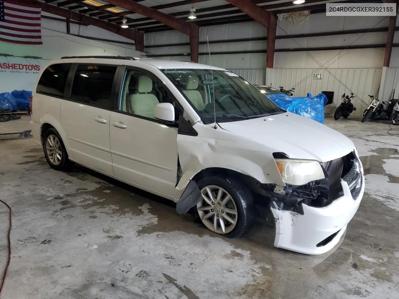 2C4RDGCGXER392155 2014 Dodge Grand Caravan Sxt